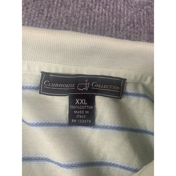 Clubhouse Collection Mens Italy Cotton Short Sleeve Golf Polo Shirt Size 2XL - Picture 4 of 7